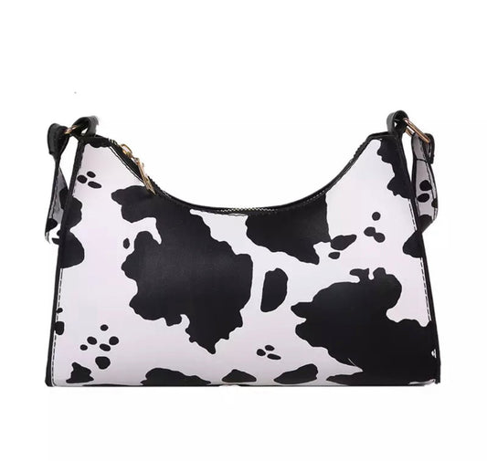 Cow Print Women Handbag