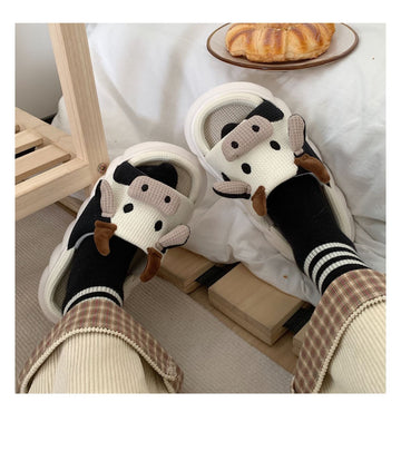 Cow Slippers For Adults & Kids - CowSlippers.store