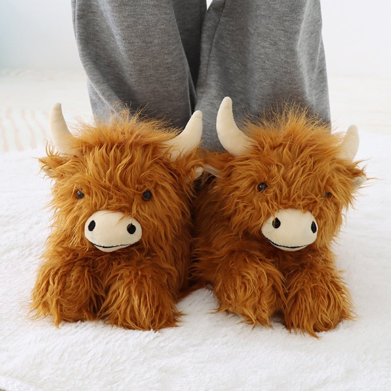 Drifting into a Realm of Cozy Comfort The Enchanting World of Cow Slippers